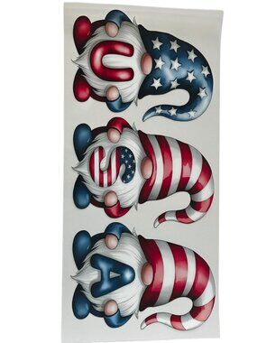 USA Patriotic Gnome Cup Wrap